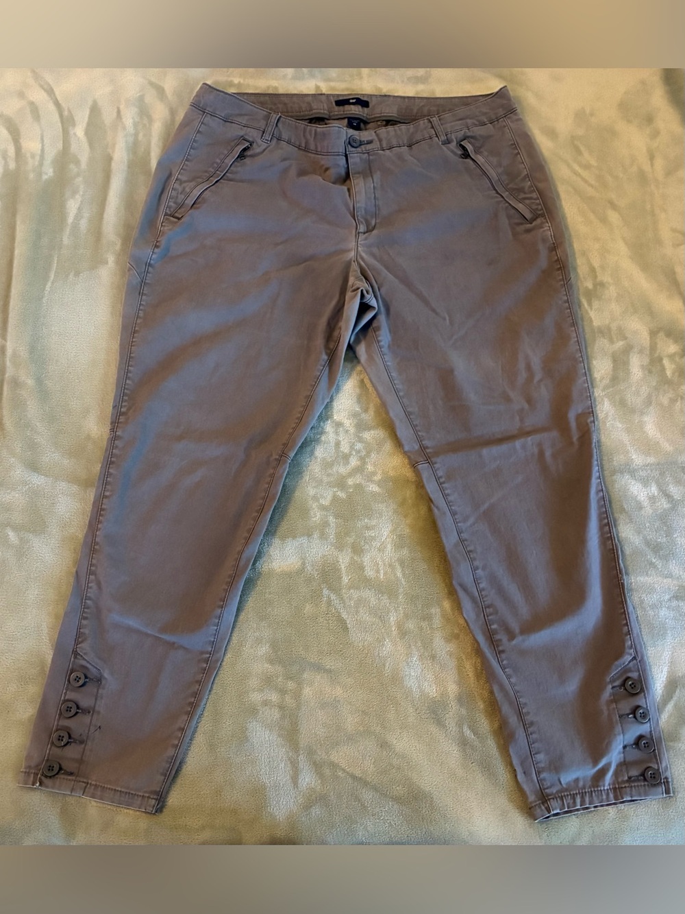 Women’s Gap Stretch Classic Slim Brown Chinos Size 14